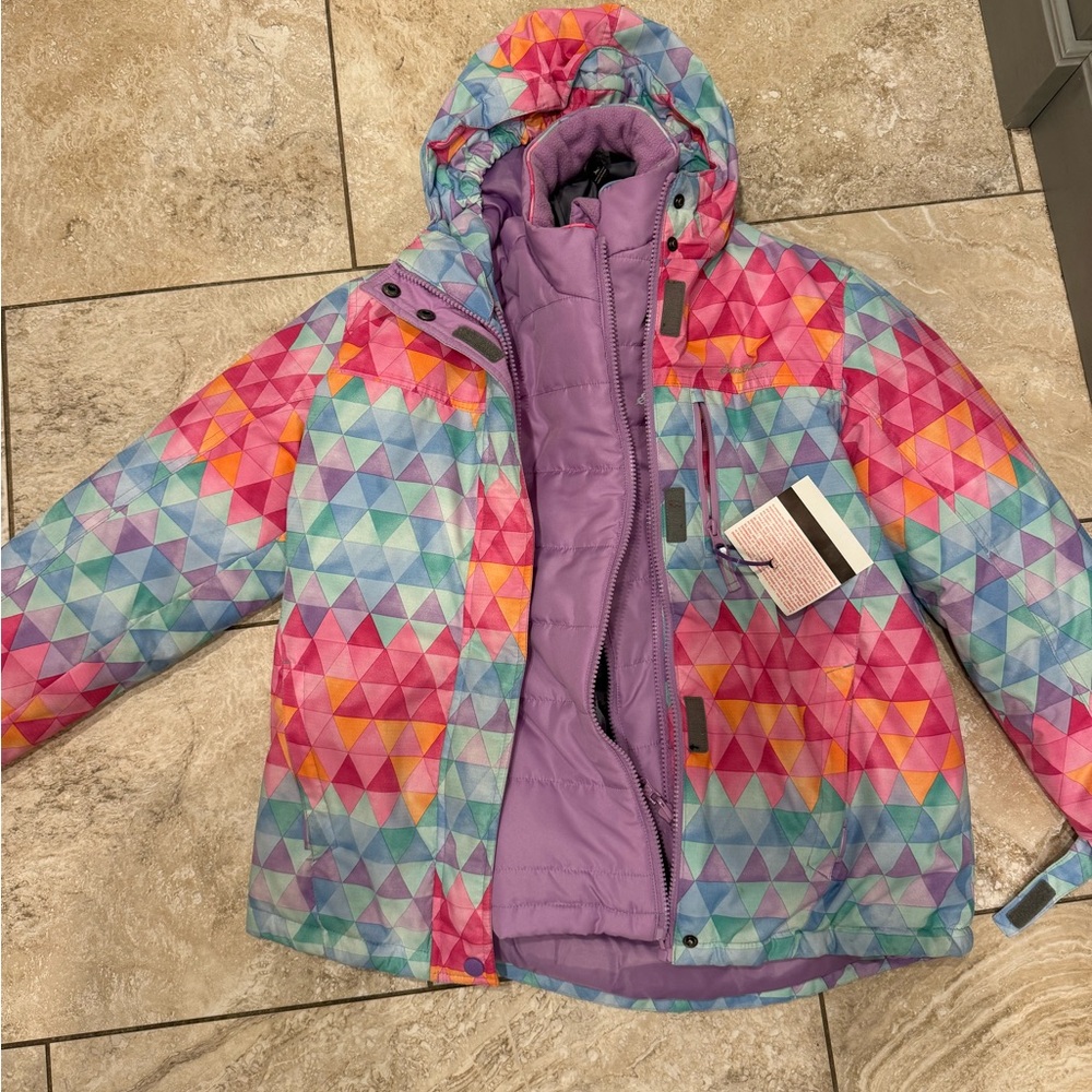 Eddie Bauer Kids Ski Jacket and Snow pants -Like Brand New!